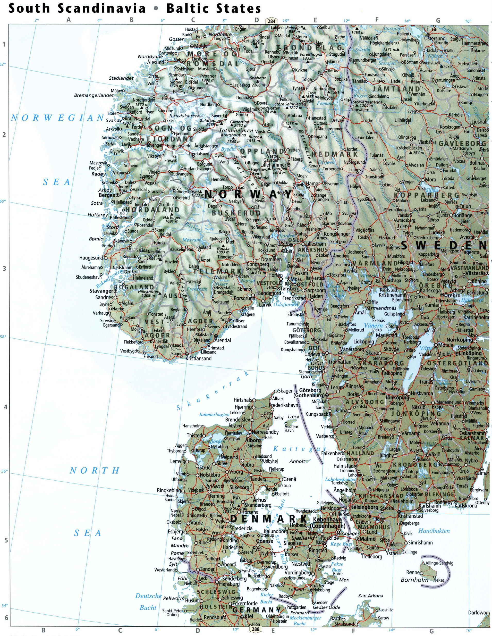 Южная Скандинавия - Швеция и Норвегия