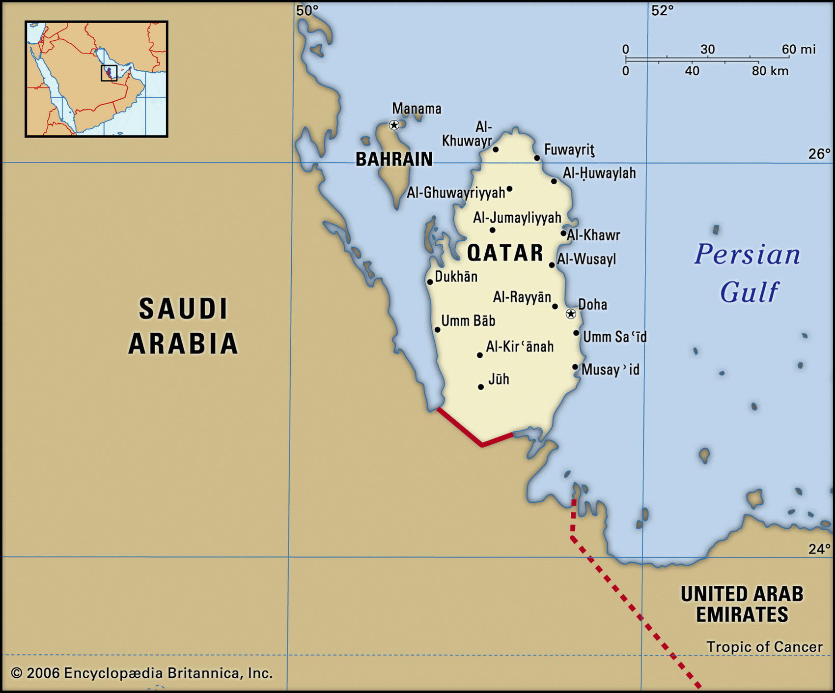 qatar case study geography